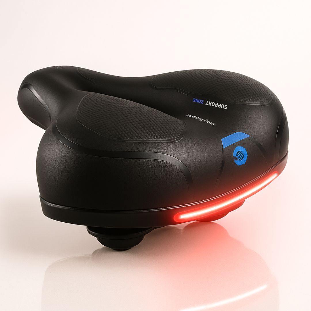 Sillín De Bicicleta Ergonómico | Luz LED · SeemSeem