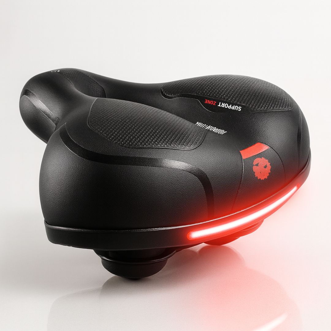 Sillín De Bicicleta Ergonómico | Luz LED · SeemSeem
