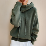 Sudadera Con Capucha Oversize Para Mujer | Cordón Ajustable