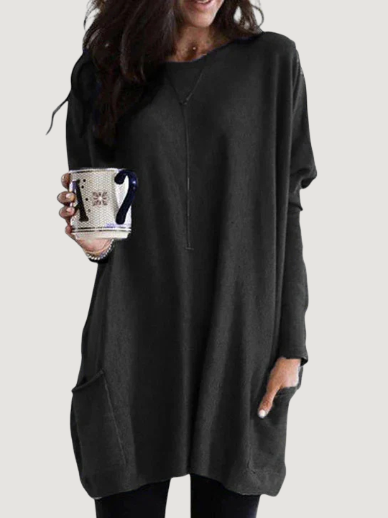 Túnica Oversized Para Mujer | Con Bolsillos · SeemSeem