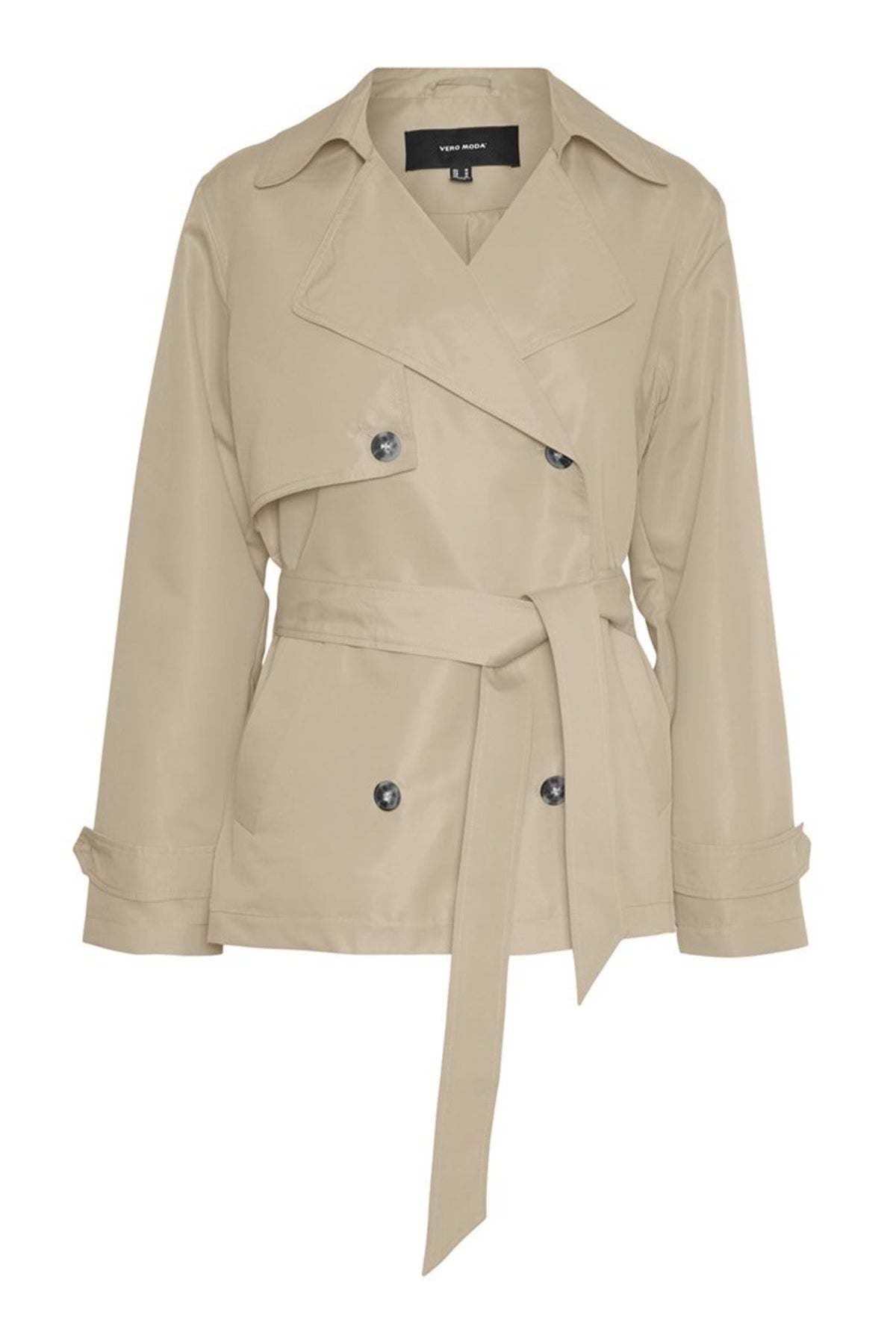 Trench Corto Para Mujer | Cruzado · SeemSeem