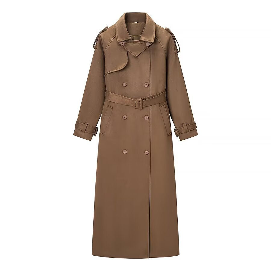 Trench Cruzado Para Mujer | Con Cinturón · SeemSeem