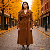 Trench Cruzado Para Mujer | Con Cinturón