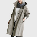 Trench Oversized Para Mujer | Con Capucha
