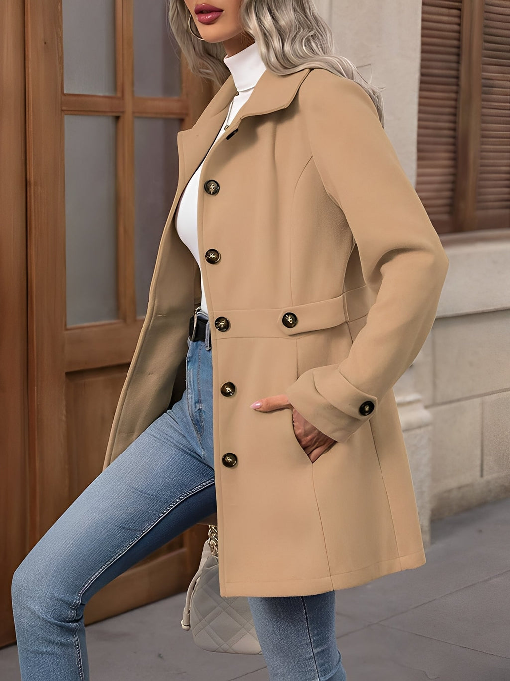 Trench Para Mujer | Botonadura Simple · SeemSeem
