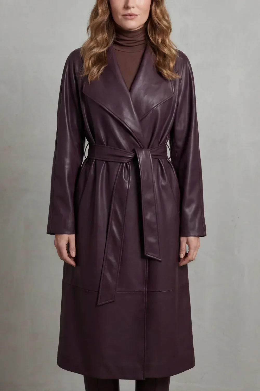 Trench Para Mujer | Cuero Sintético · SeemSeem