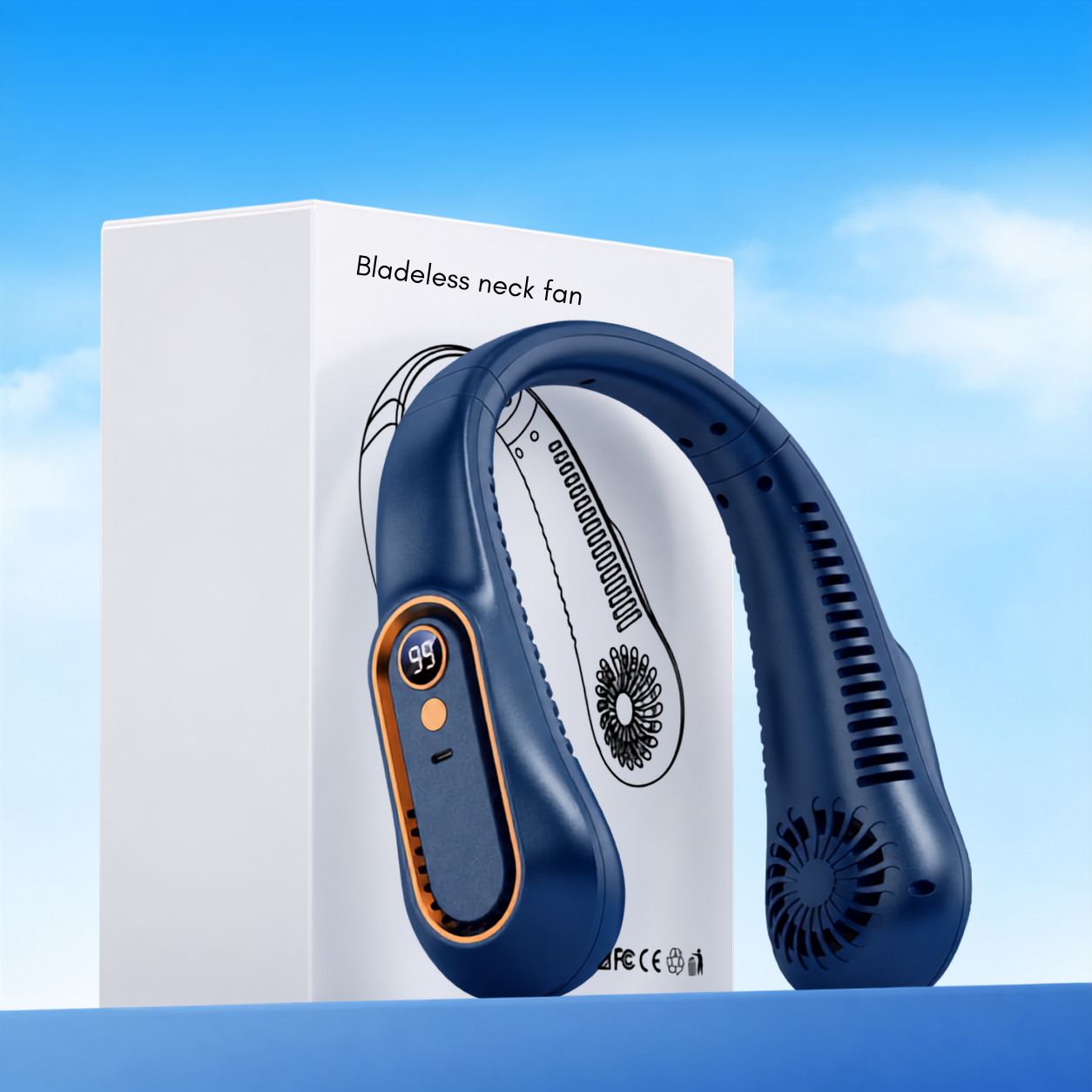 Ventilador De Cuello Portátil | Recargable Por USB