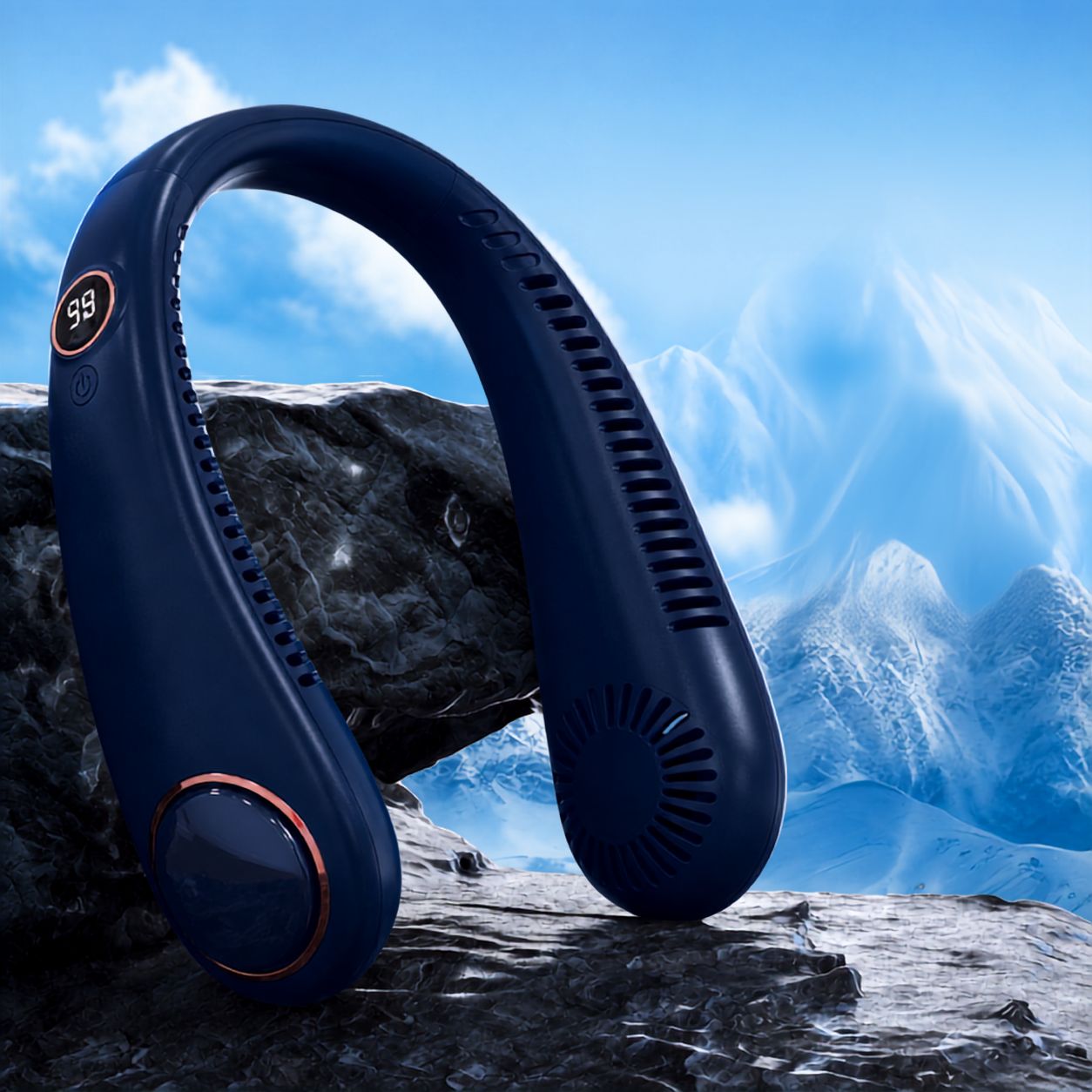 Ventilador De Cuello Portátil | Recargable Por USB