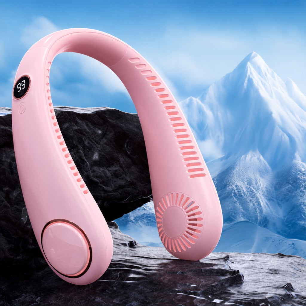 Ventilador De Cuello Portátil | Recargable Por USB