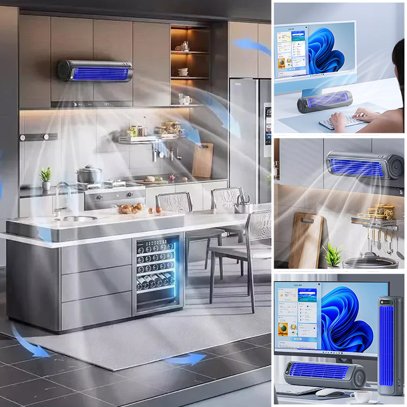Ventilador De Torre Portátil | Recargable Por USB · SeemSeem