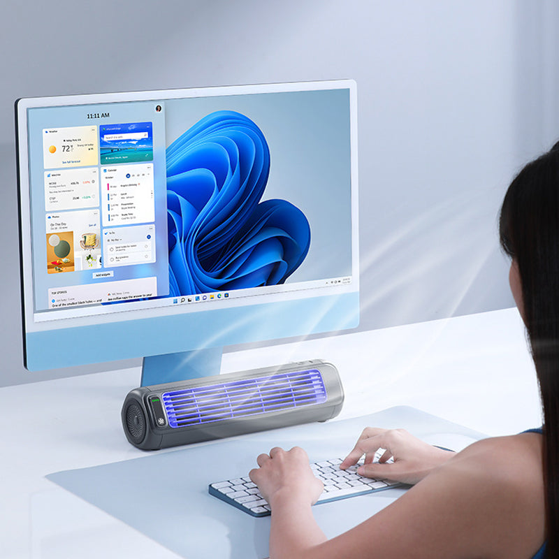 Ventilador De Torre Portátil | Recargable Por USB · SeemSeem