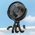 Ventilador Portátil Con Trípode | Recargable Por USB · SeemSeem