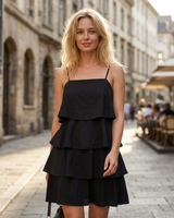 Vestido Con Tirantes Para Mujer | Capas Escalonadas