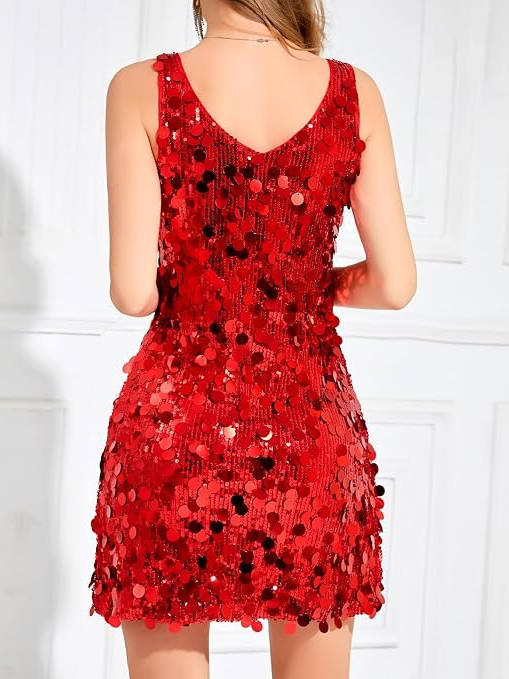 Vestido De Tirantes Para Mujer | Lentejuelas · SeemSeem