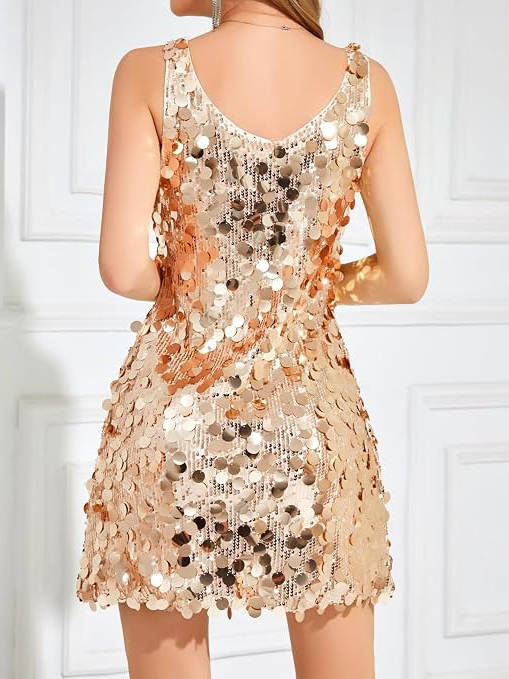 Vestido De Tirantes Para Mujer | Lentejuelas · SeemSeem