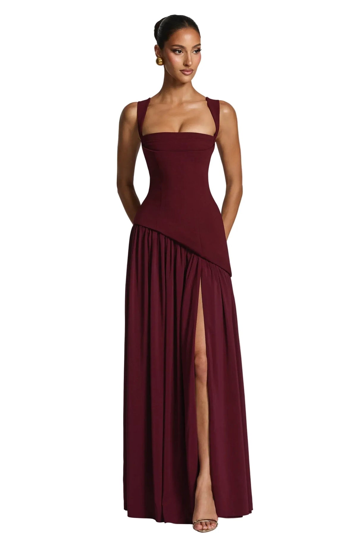 Vestido Largo Para Mujer | Abertura Lateral · SeemSeem