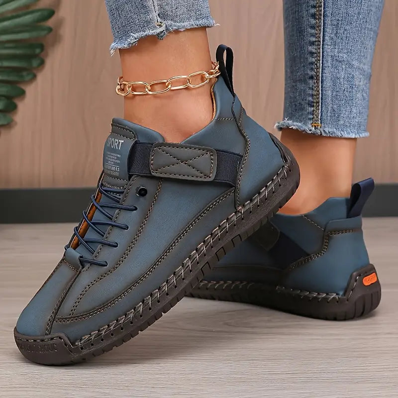 Zapatillas Con Cordones Para Mujer | Costuras Decorativas · SeemSeem