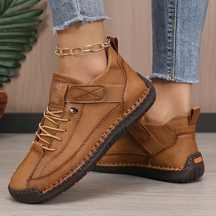 Zapatillas Con Cordones Para Mujer | Costuras Decorativas · SeemSeem
