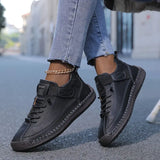 Zapatillas Con Cordones Para Mujer | Costuras Decorativas