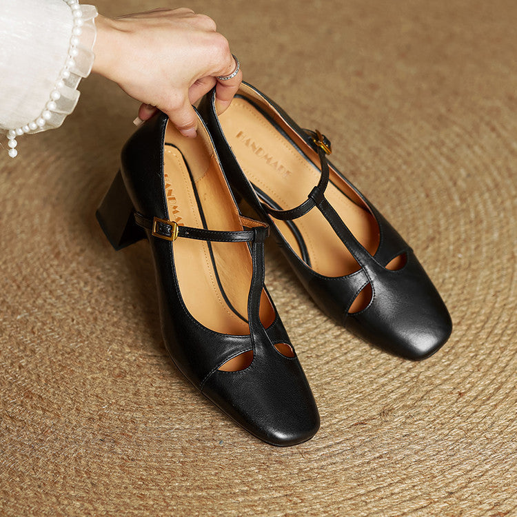 Zapatos Mary Jane Para Mujer | Tira En T · SeemSeem