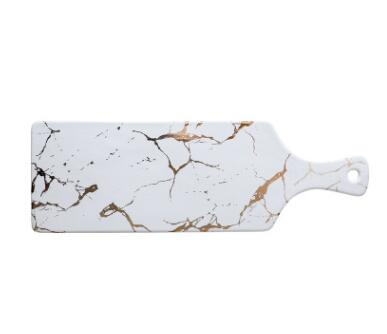 Set De Bandejas Decorativas | Vajilla Con Diseño Marmoleado-Serveware-SeemSeem