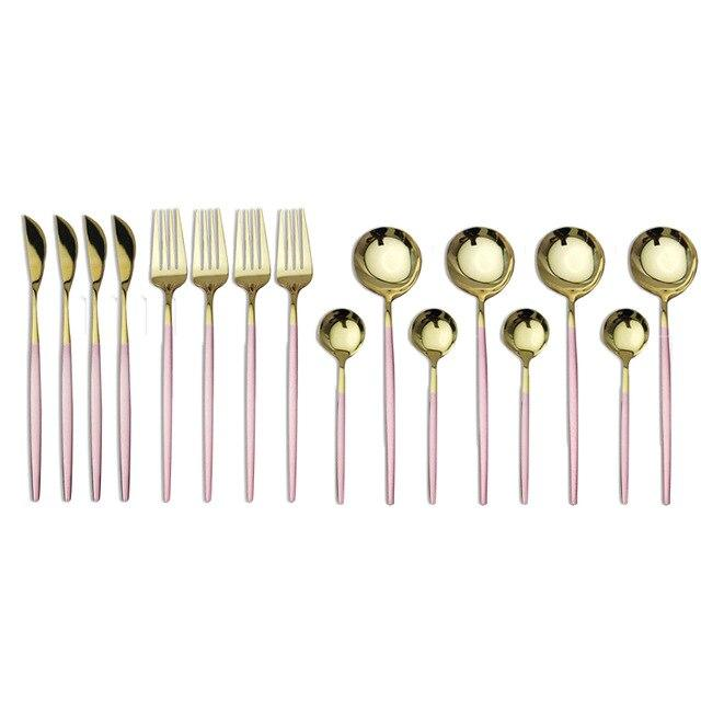 Set De Cubiertos Modernos Para Mesa | Vajilla Contemporánea De Servicio-Flatware-SeemSeem