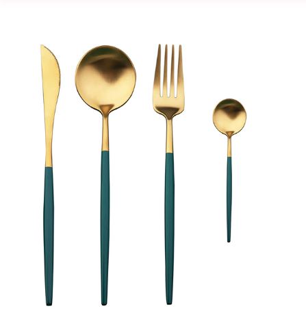 Set De Cubiertos Modernos Para Mesa | Vajilla Contemporánea De Servicio-Flatware-SeemSeem