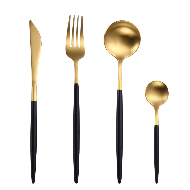 Set De Cubiertos Modernos Para Mesa | Vajilla Contemporánea De Servicio-Flatware-SeemSeem