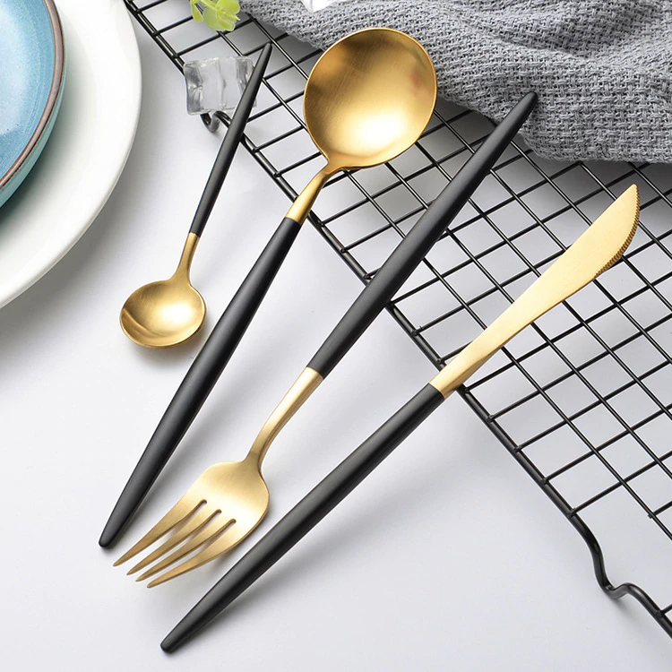 Set De Cubiertos Modernos Para Mesa | Vajilla Contemporánea De Servicio-Flatware-SeemSeem