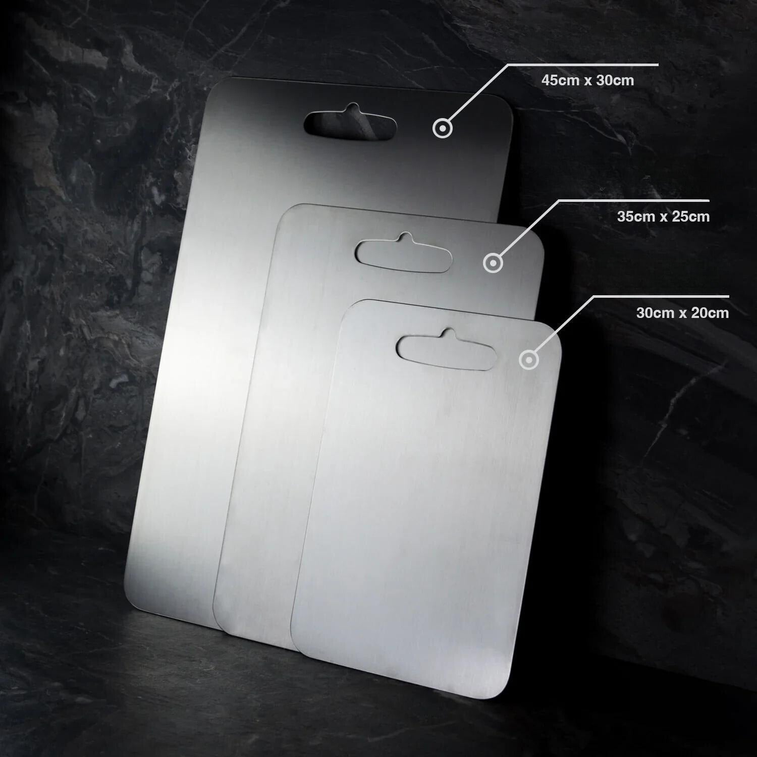 Tabla de Corte de Acero Inoxidable | Superficie Rectangular Para Cocina-cutting-SeemSeem