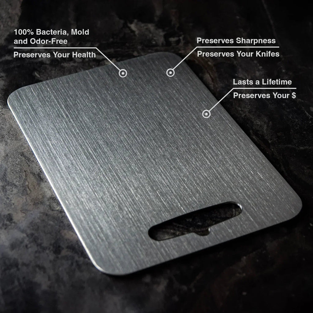 Tabla de Corte de Acero Inoxidable | Superficie Rectangular Para Cocina-cutting-SeemSeem