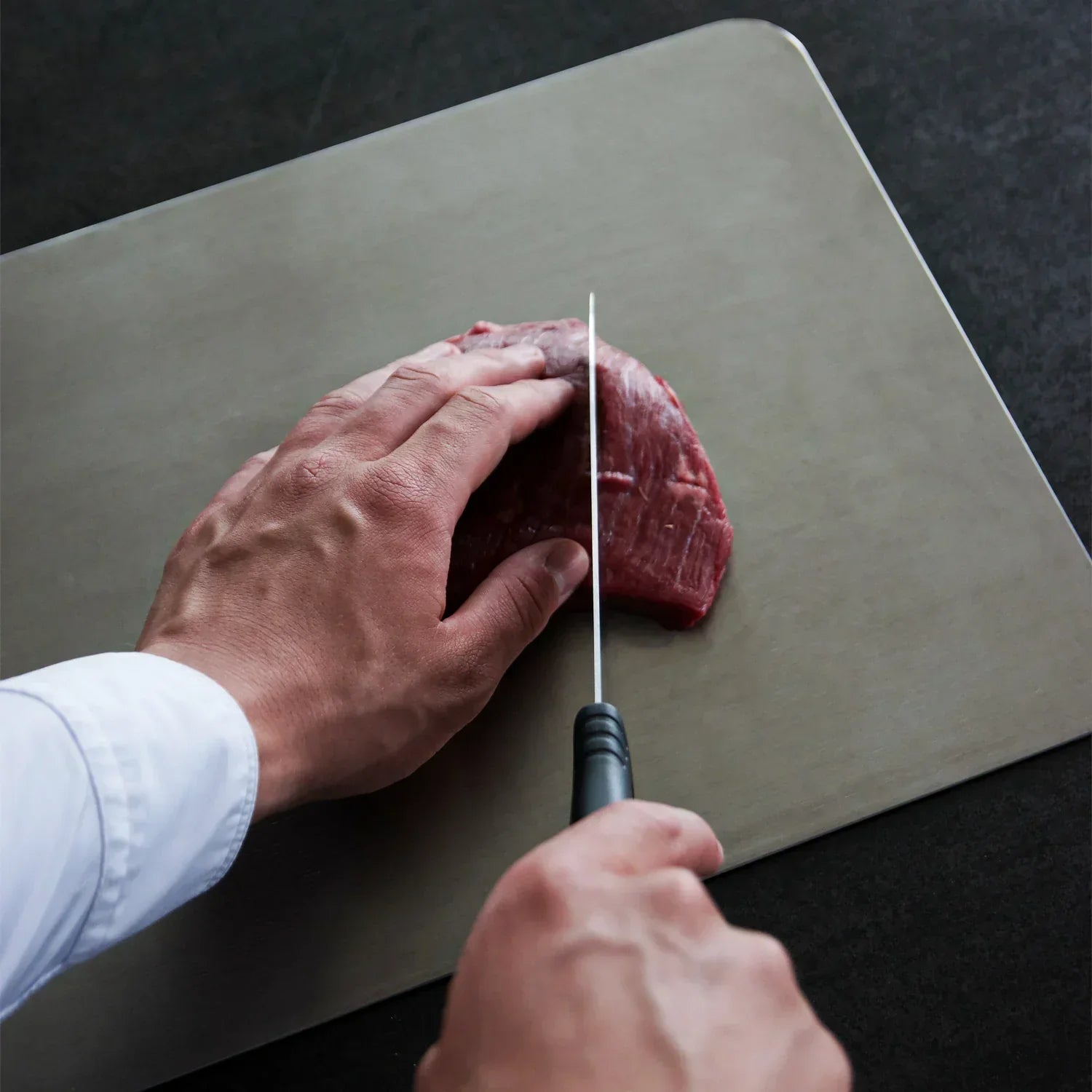 Tabla de Corte de Acero Inoxidable | Superficie Rectangular Para Cocina-cutting-SeemSeem