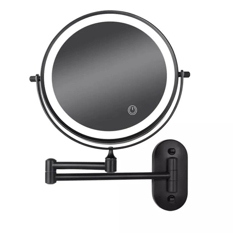 Espejo cosmético de pared con iluminación LED y aumento - Image 15