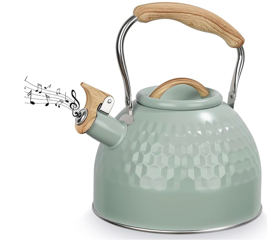Tetera De Silbato | Hervidor De Agua Con Asa-Teapot-SeemSeem