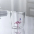 Vaso Decorativo Con Figura De Conejo | Cristalería Artesanal De Mesa-glasses-SeemSeem
